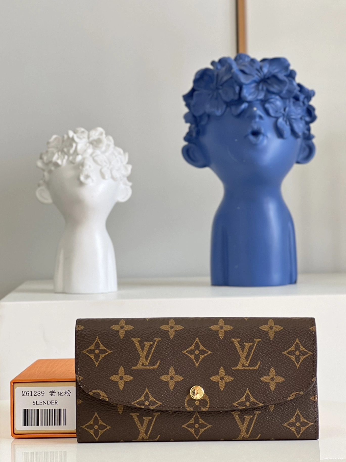 AAA Pruses Bags wallet EMILIE VUITTON LOUIS 0801
